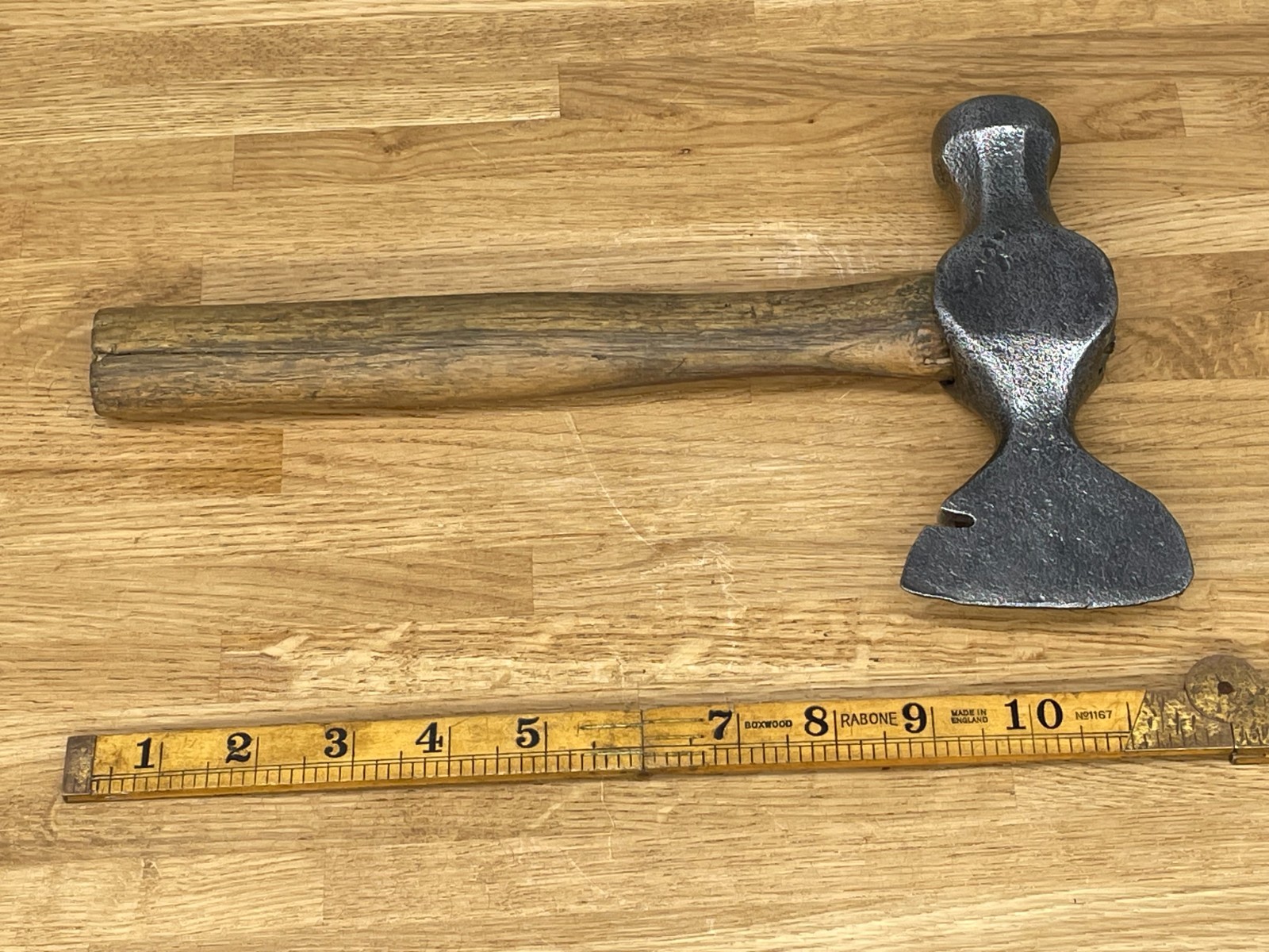 Vintage Slaters Hammer Axe Nail Puller Roofing Roofer Old Tool