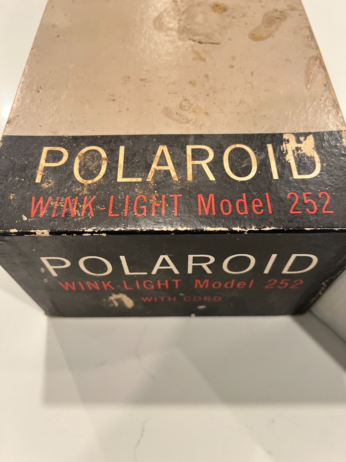Polaroid Wink Light Model 250 *Untested* 110A Vintage Retro Camera Flash w/ Box