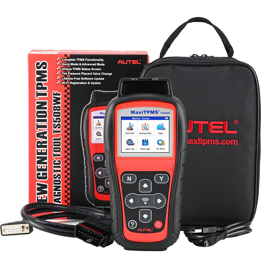 Autel MaxiTPMS TS508WF TPMS Programming Tool TPMS Reset Relearn Sensor Read DTCs