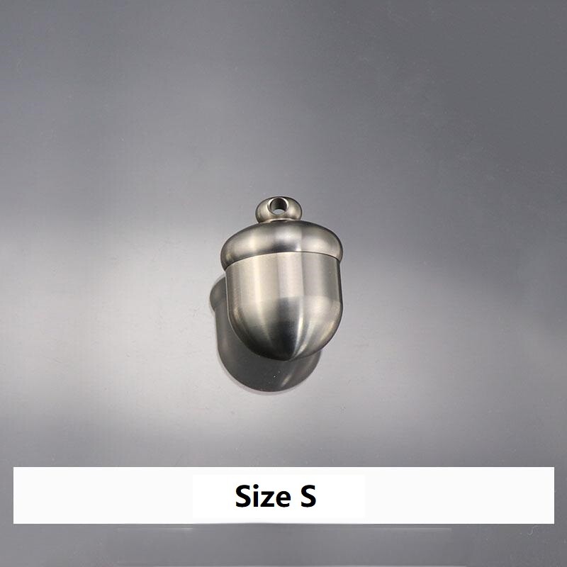 Pure Titanium Pill Holder Case Container Organizer Waterproof Portable Keychain
