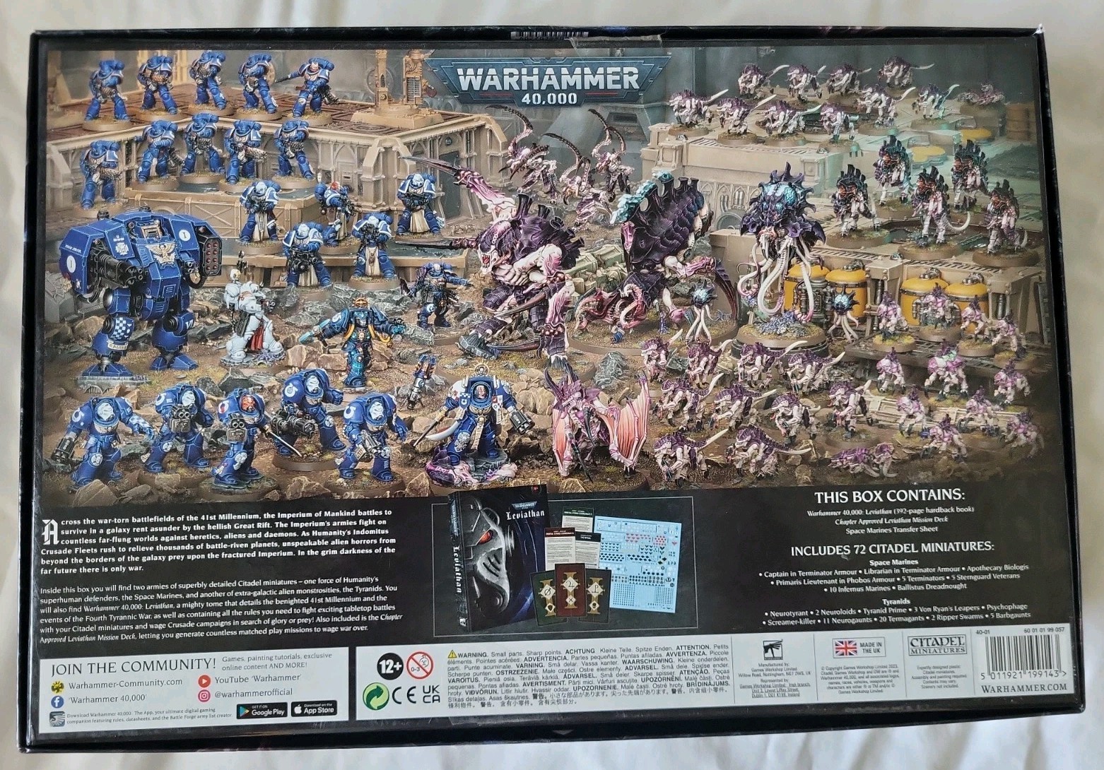 Leviathan Box Memorabilia Warhammer 40k 10th Edition *** Empty ***