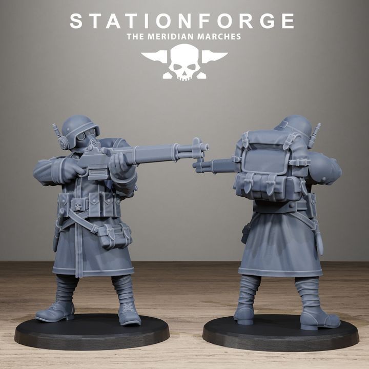 32mm Meridian Starter Pack x10 Station Forge High Quality Miniatures