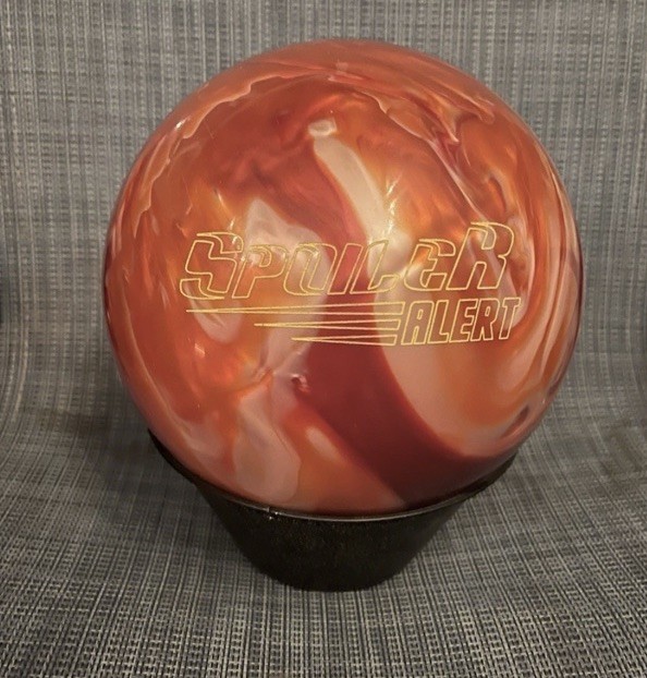 15 Pound Columbia Spoiler Alert Bowling Ball NIB Top Weight 2 1/2oz Pin 2-3”