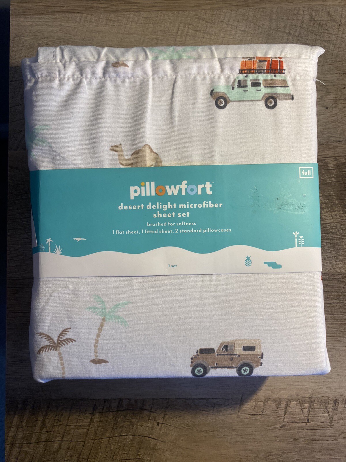 Pillowfort Desert Delight Microfiber Full Sheet Set