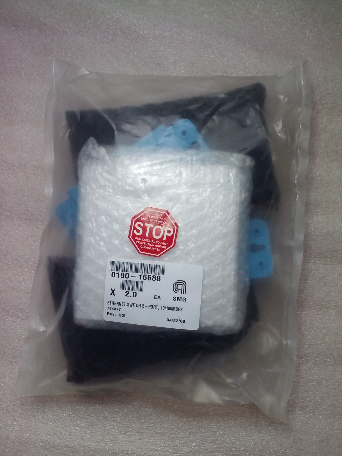 AMAT 0190-16688 ETHERNET SWITCH 5-PORT, 10/100MBPS, NEW, LOT 2
