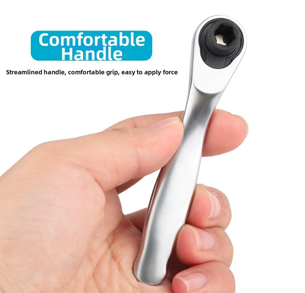 1/4 inch Drive For Mini Ratchet Wrench Made of Chrome Vanadium Steel 72 Tooth