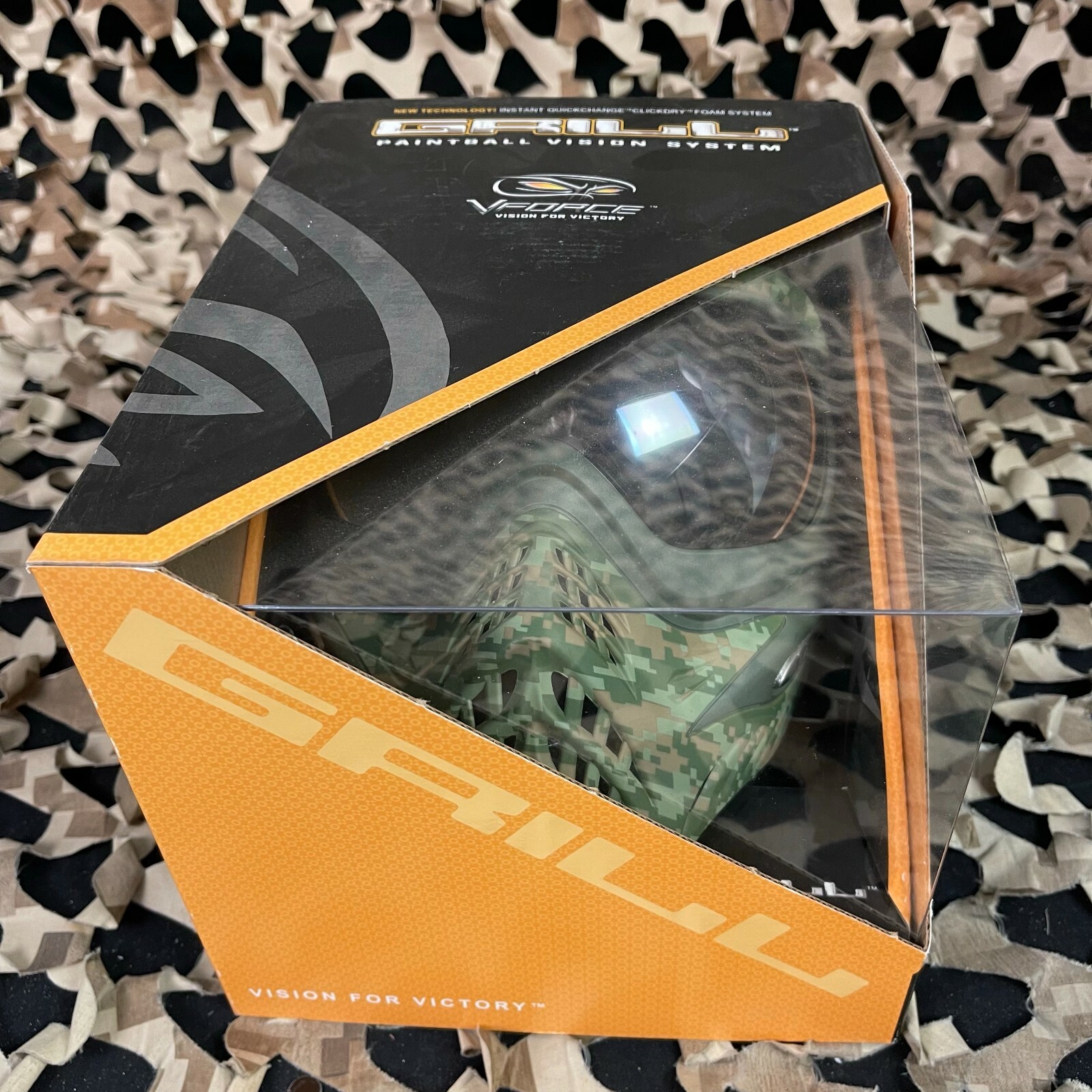 NEW V-Force Grill Paintball Mask - SE Digicam