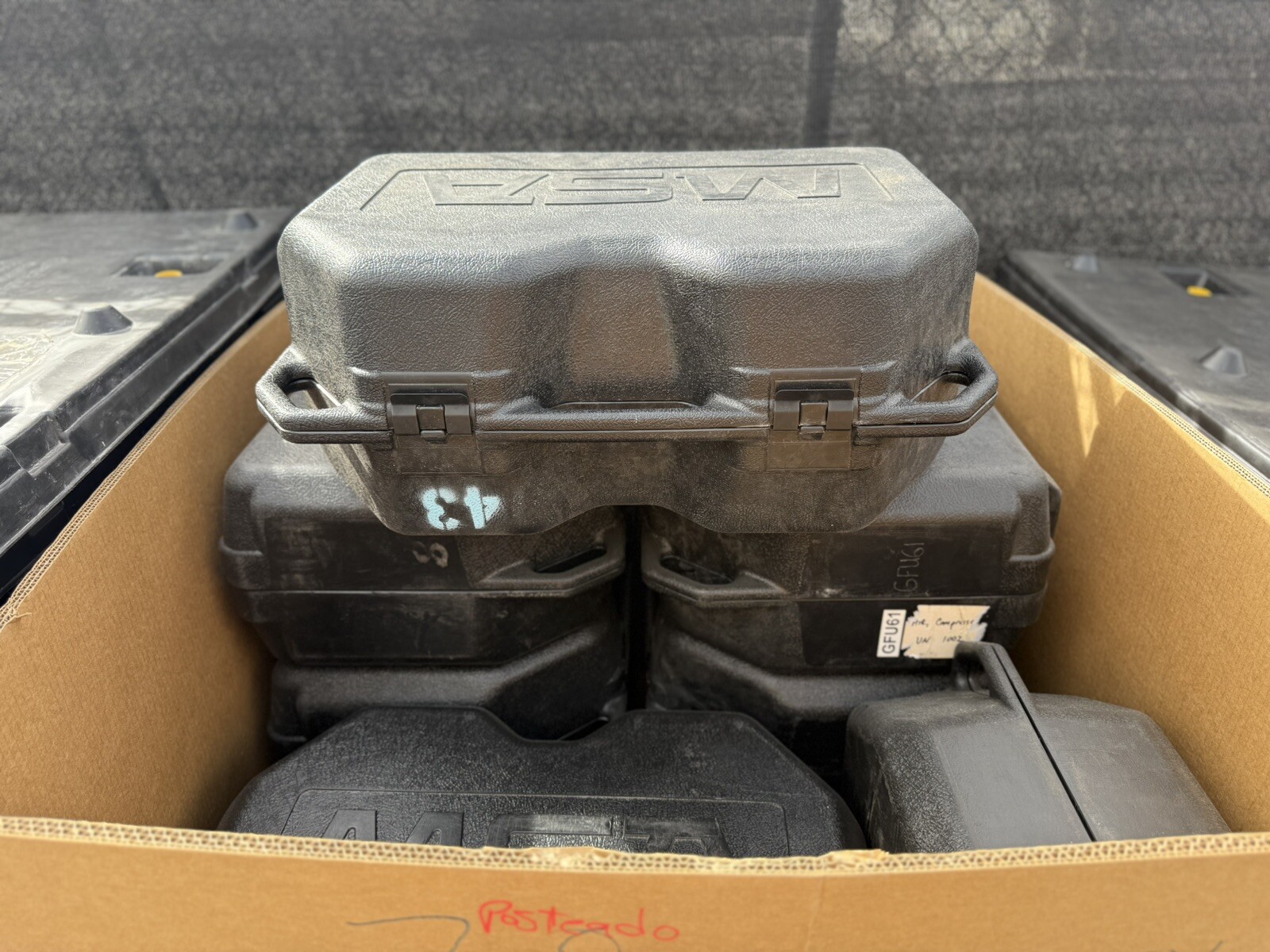 MSA FIREHAWK M7 AIR MASK SCBA  WITHOUT CYLINDER OR MASK