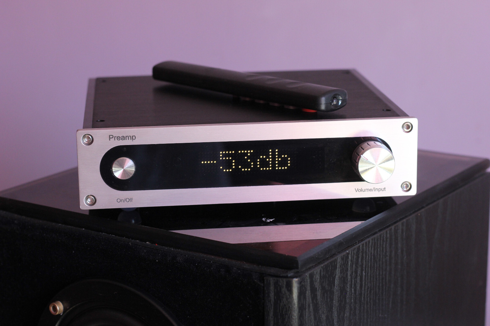 Passive PRECISION preamp. Relay attenuator.