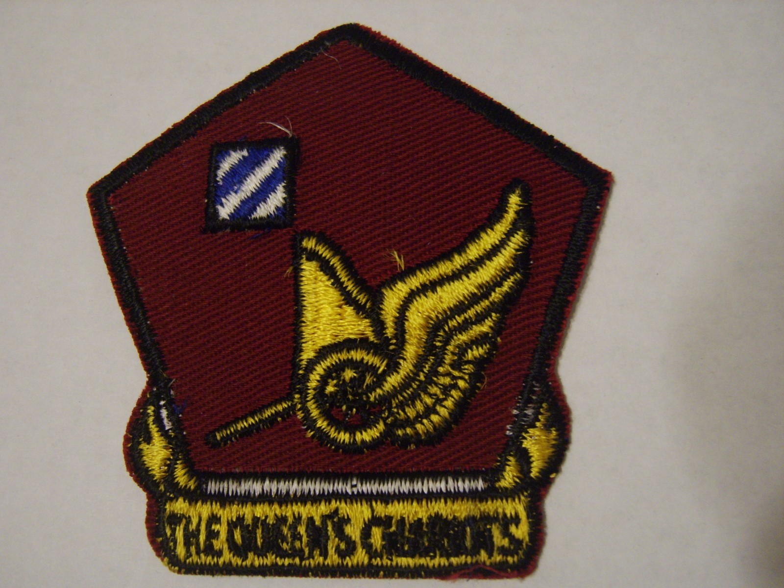 ARMY PATCH 35th TRANSPORTATION BATTALION OLDER ISSUE :TX17-1
