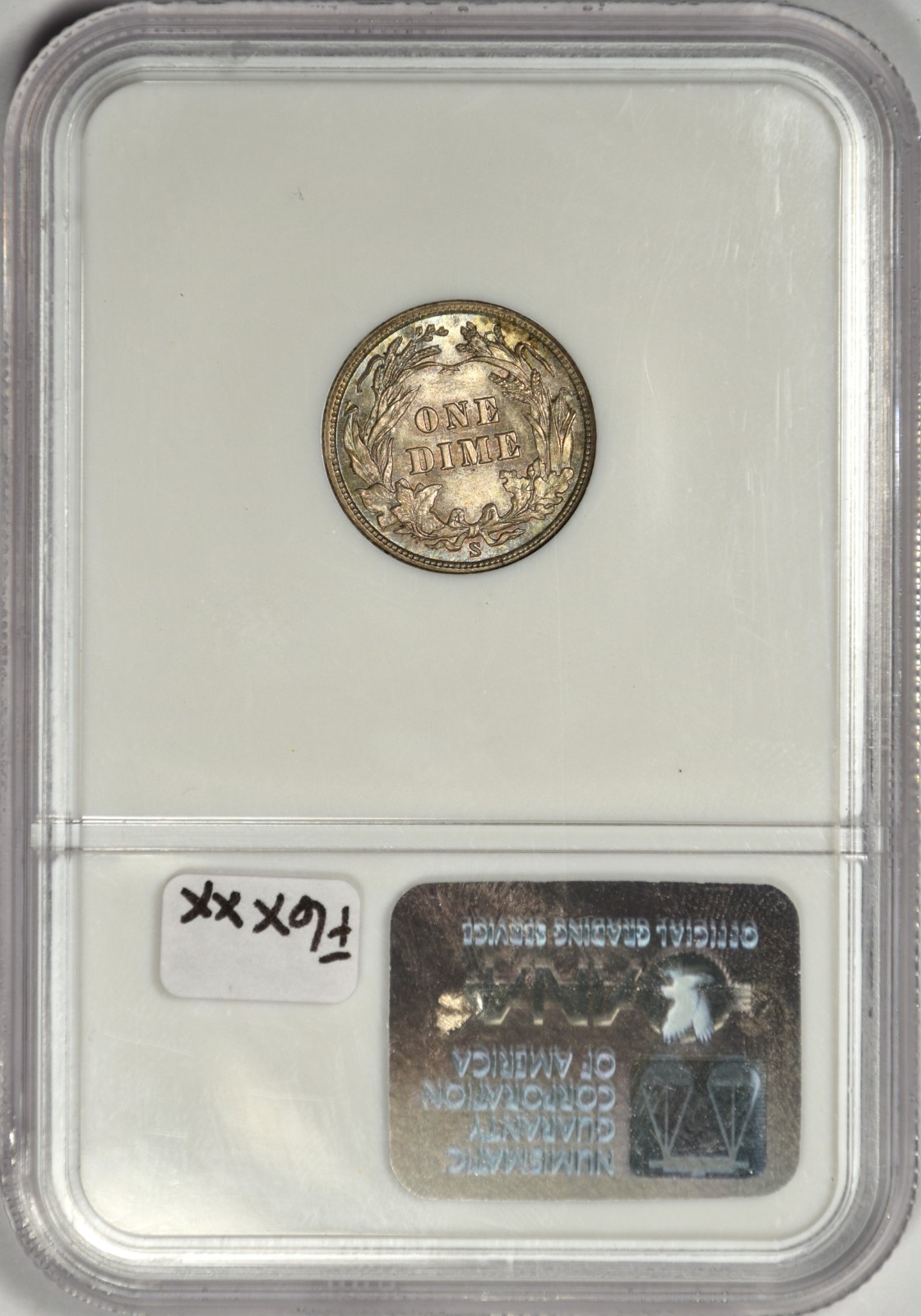 1905-S BARBER DIME ~ NGC MS62