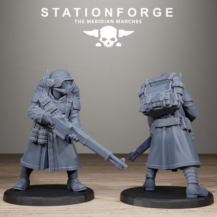 32mm Meridian Starter Pack x10 Station Forge High Quality Miniatures