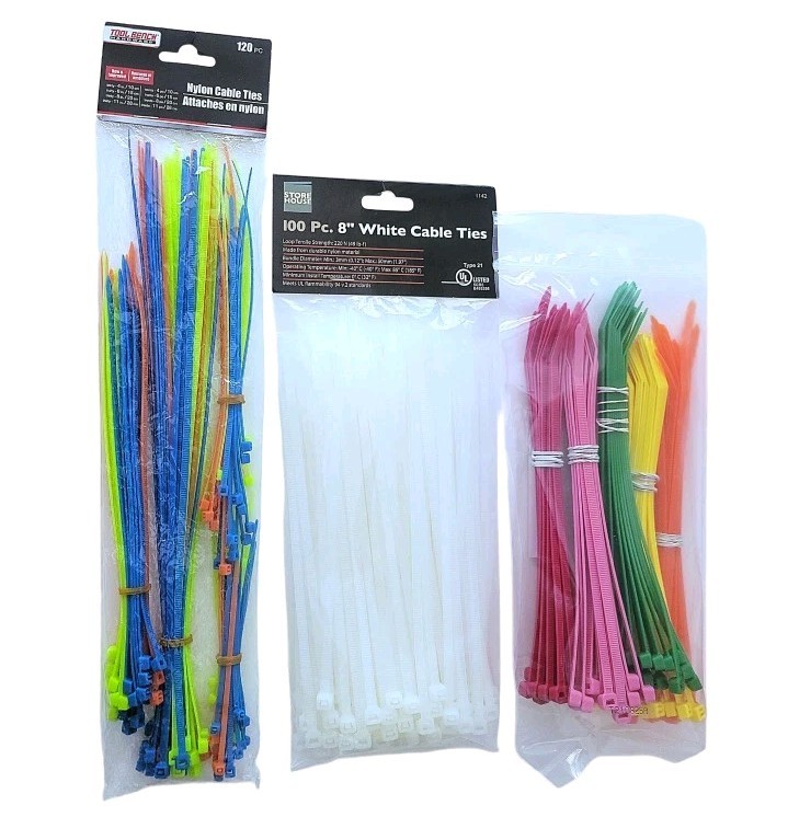 Cables Tie Assortment Mul ticolor.320pc