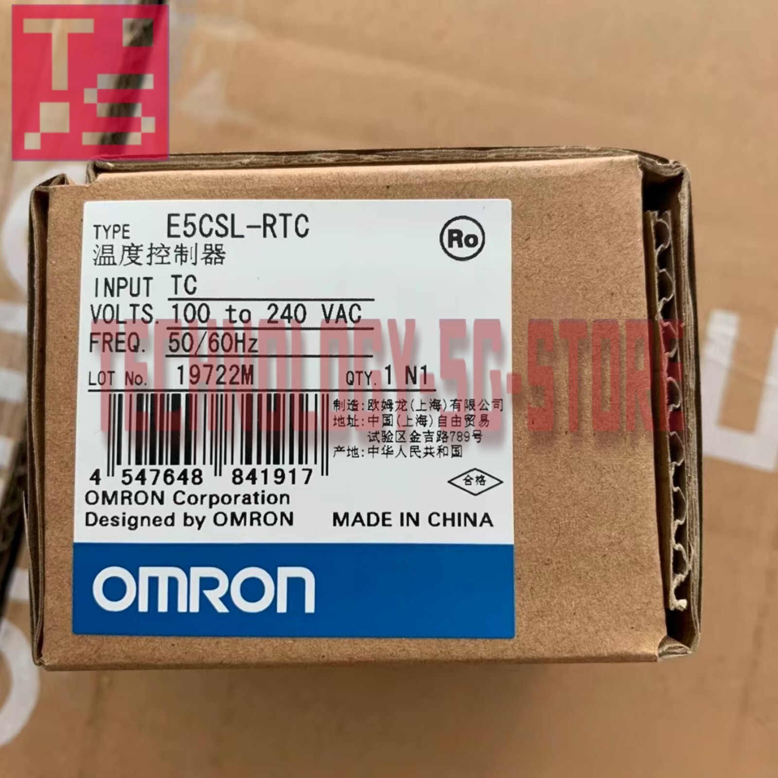 Omron E5CSL-QTC 110-240V Temperature Controller# 1pcs New In Box