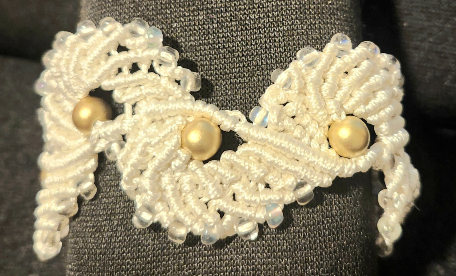 Handmade Silky Thread Angel Wing bracelet