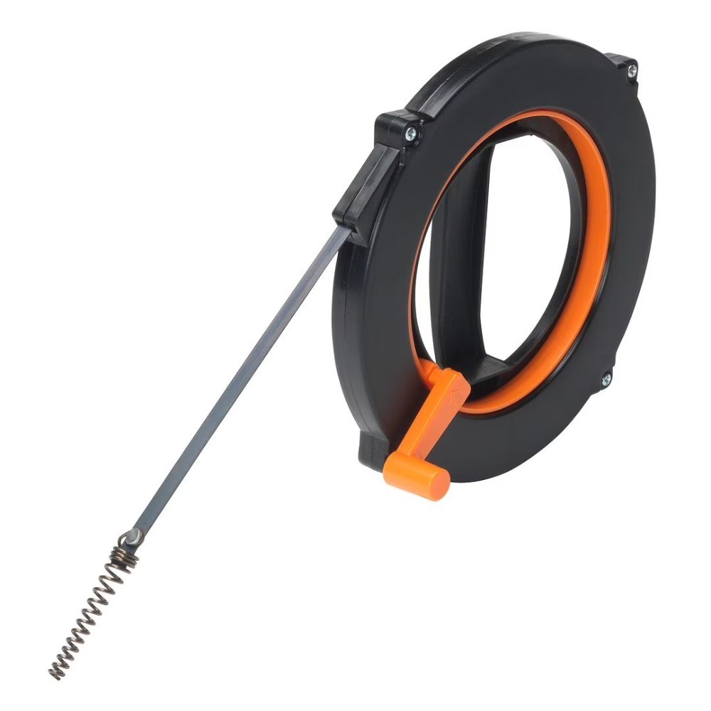 1/4 inch x 20 ft Sink Drain Cleaner Snake Auger Tool with Storage Case