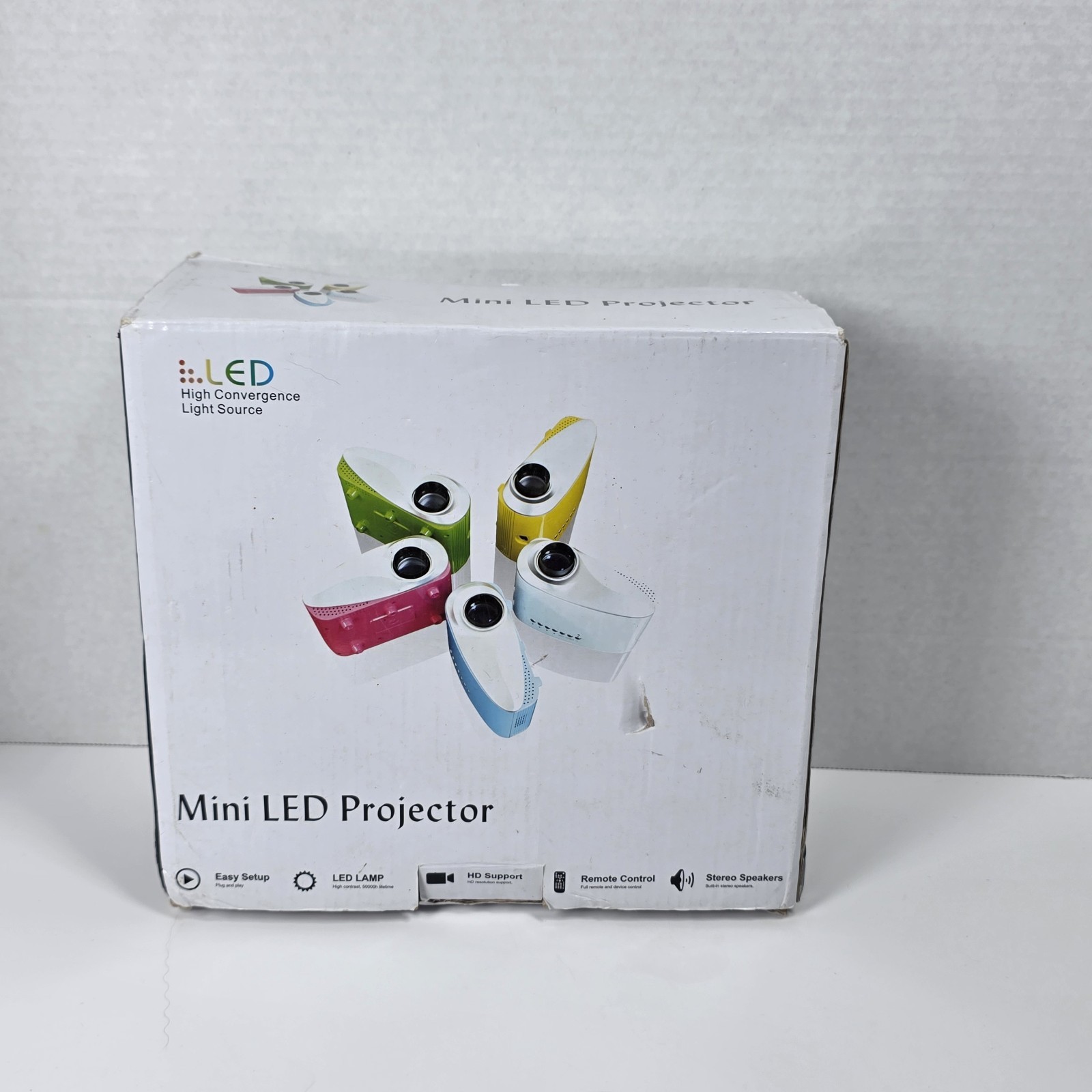 Mini led projector 1080p full hd -