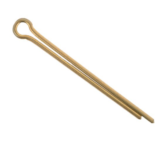 Cotter Pin 3/16 x 2-1/2 Brass (20 Pieces)