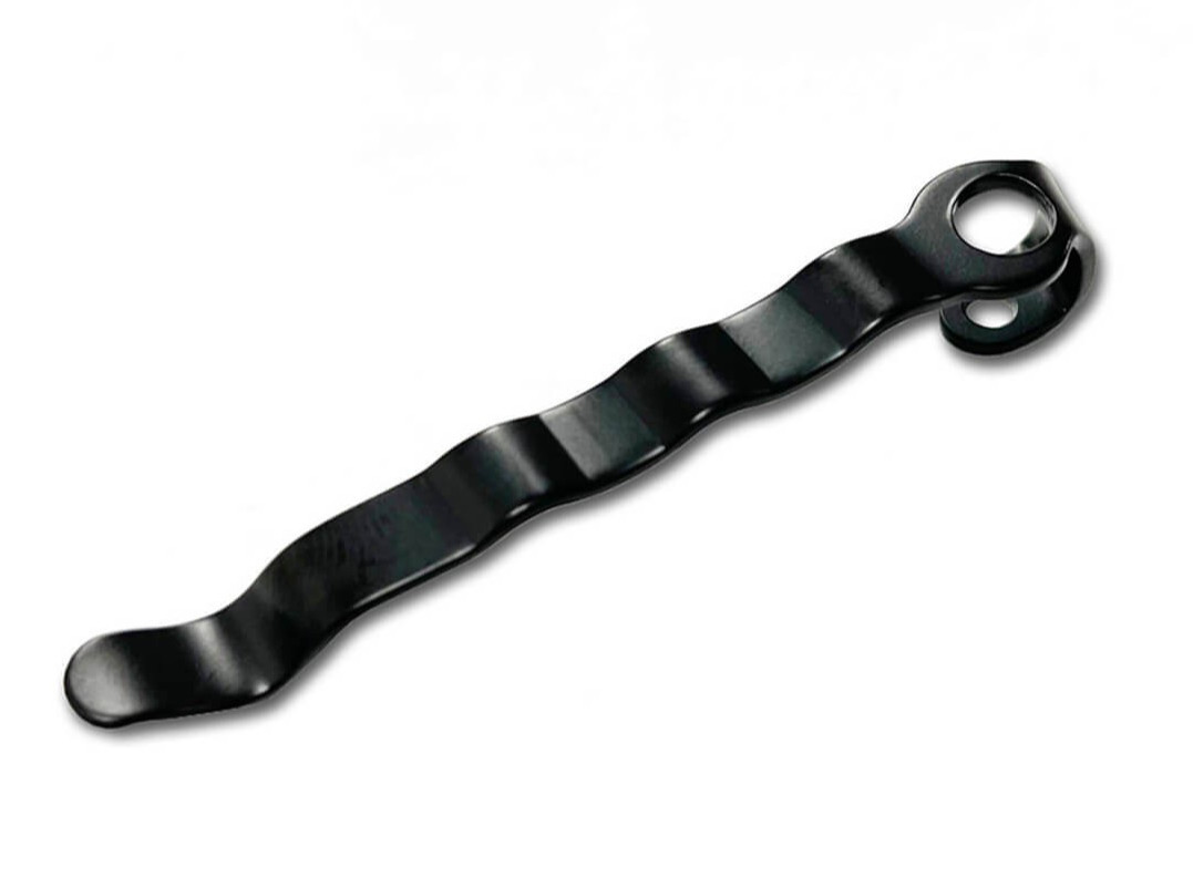 Pocket Clip Black BOKER  PLUS Kalashnikov Spare Part Steel no screws - 09BO989
