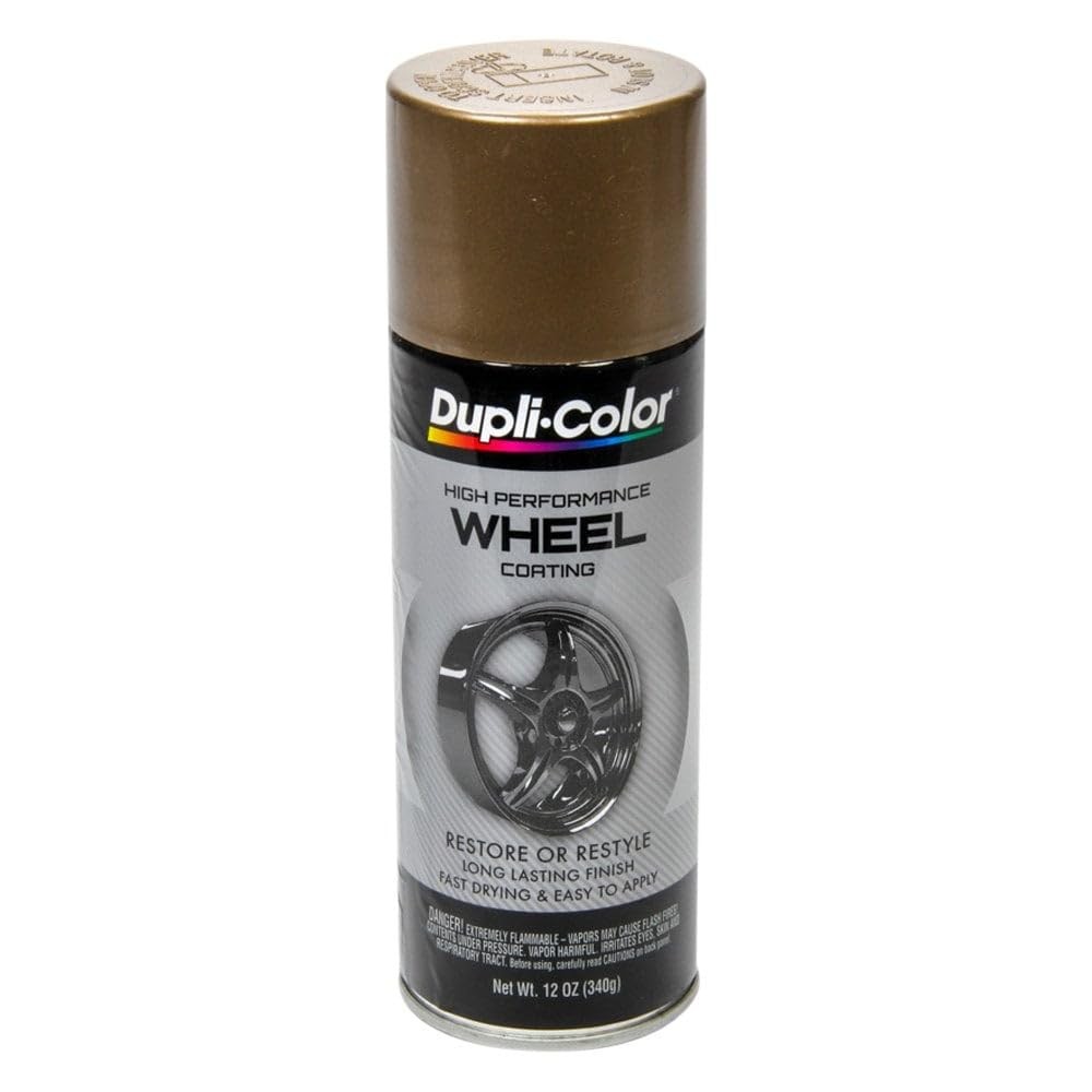 Dupli Color 12 Ounce Bronze Wheel Spray Paint Durable Fast Drying Automotive ...