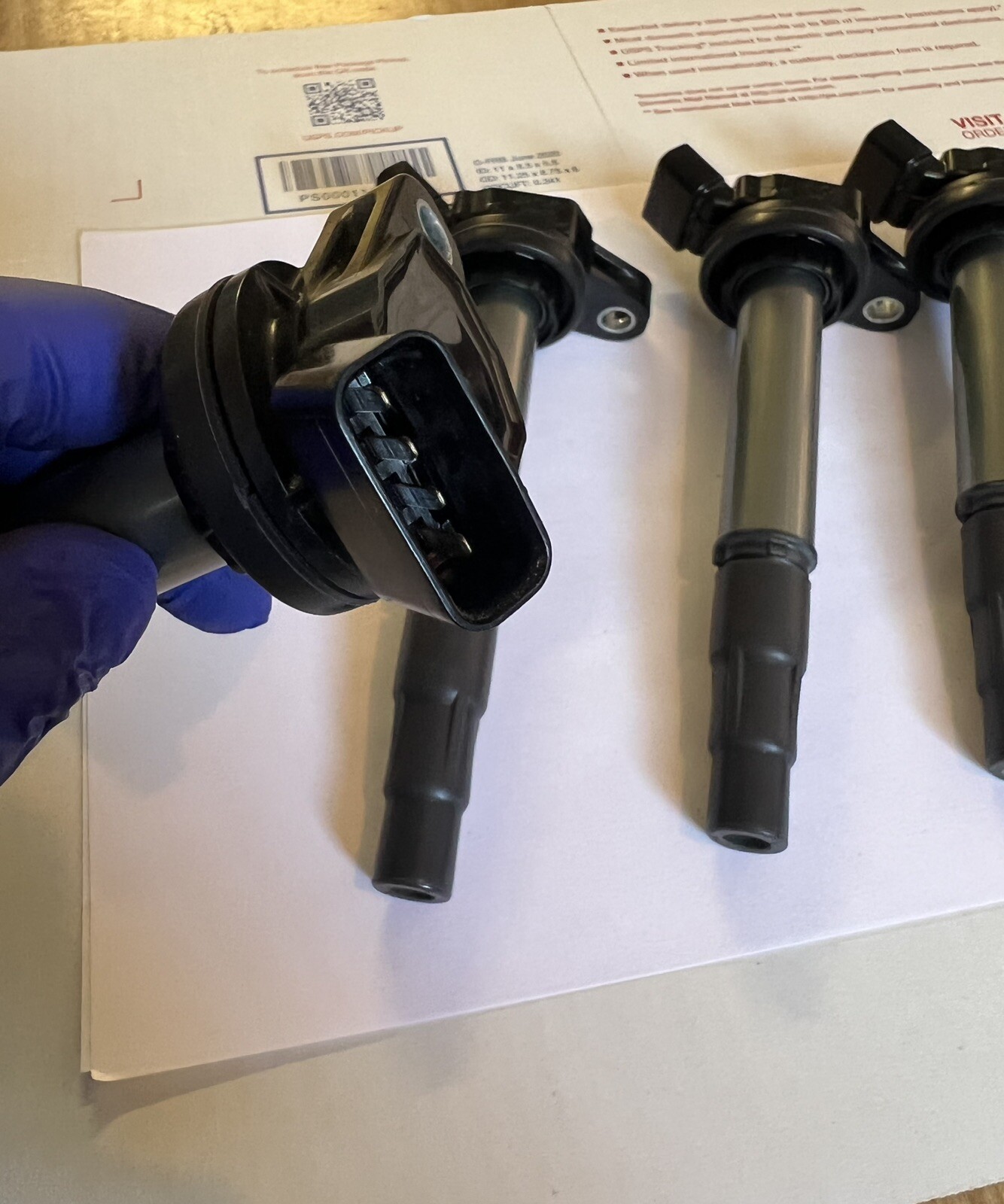 4Pcs Genuine Ignition Coil For Toyota Corolla and Toyota Prius OEM 90919-02258