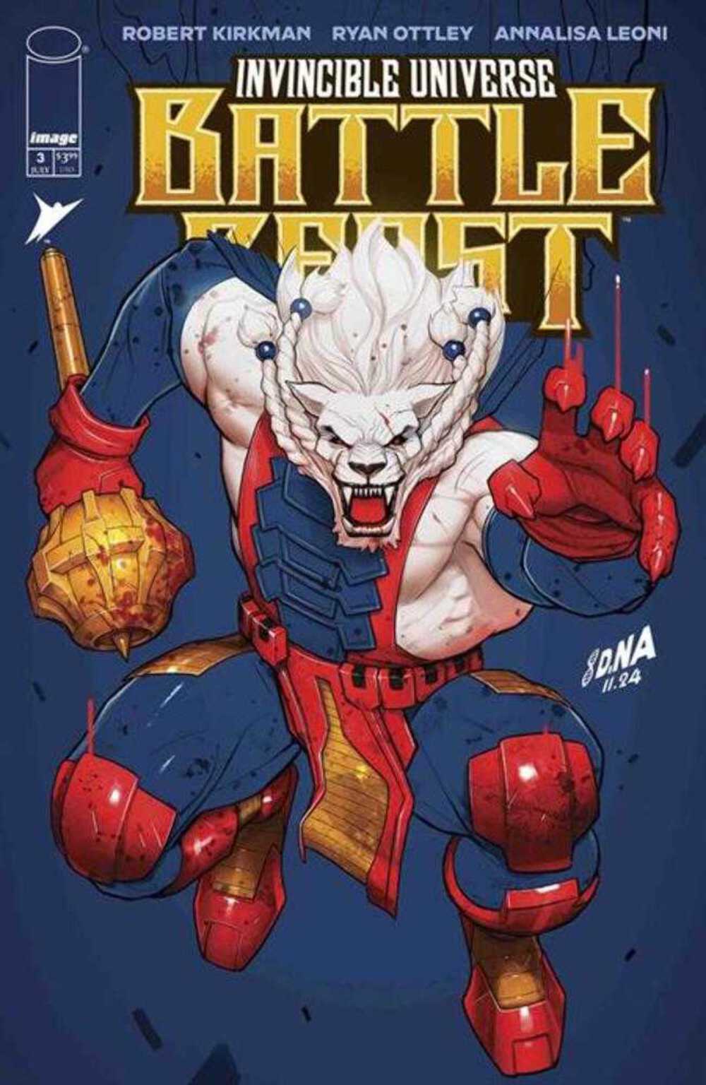 Invincible Universe Battle Beast #3 Cvr B David Nakayama