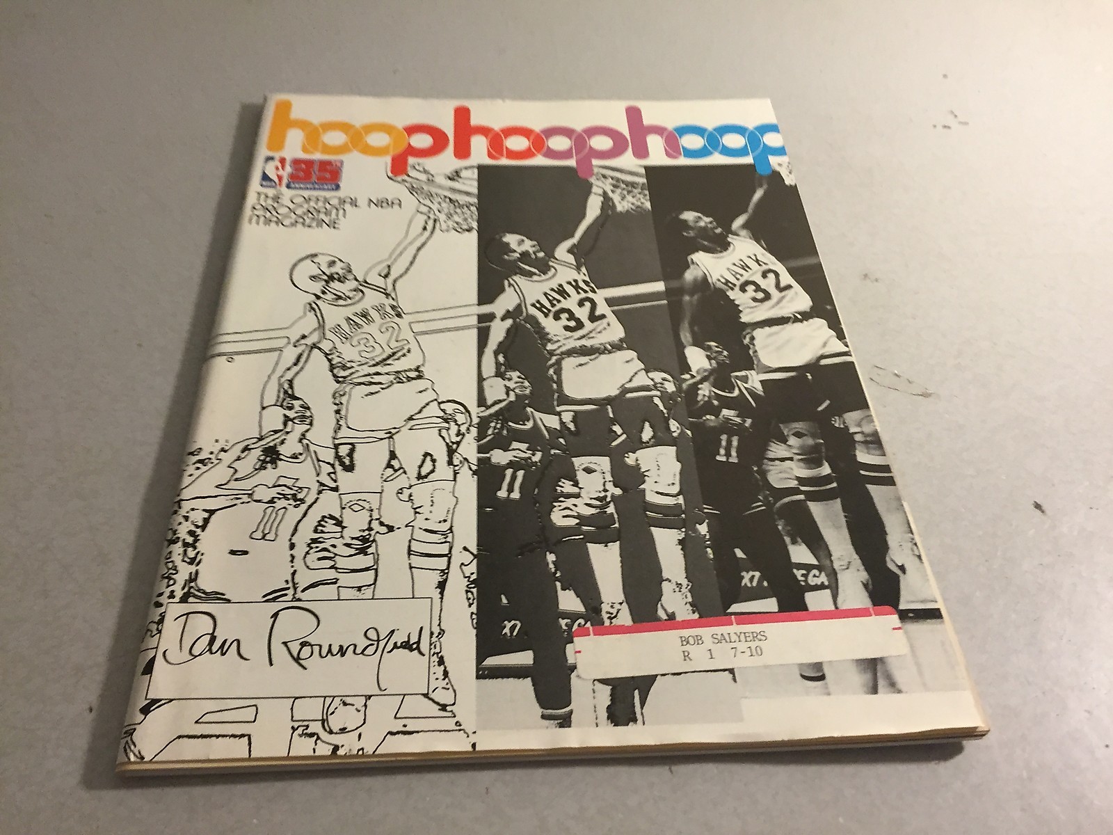 Oct 24 1980 Hoop Indiana Pacers vs Atlanta Hawks NBA Game Program