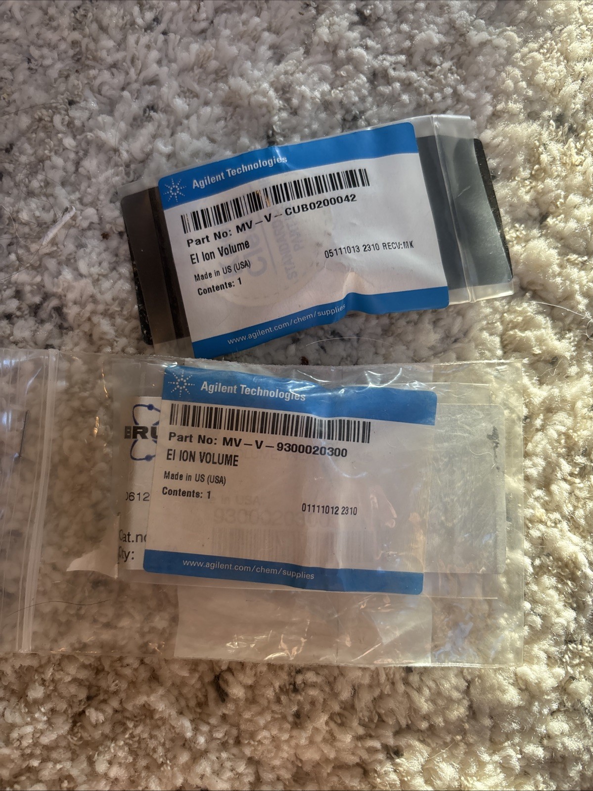 Lot Of (4) Agilent EI Ion Volume Parts Brand New