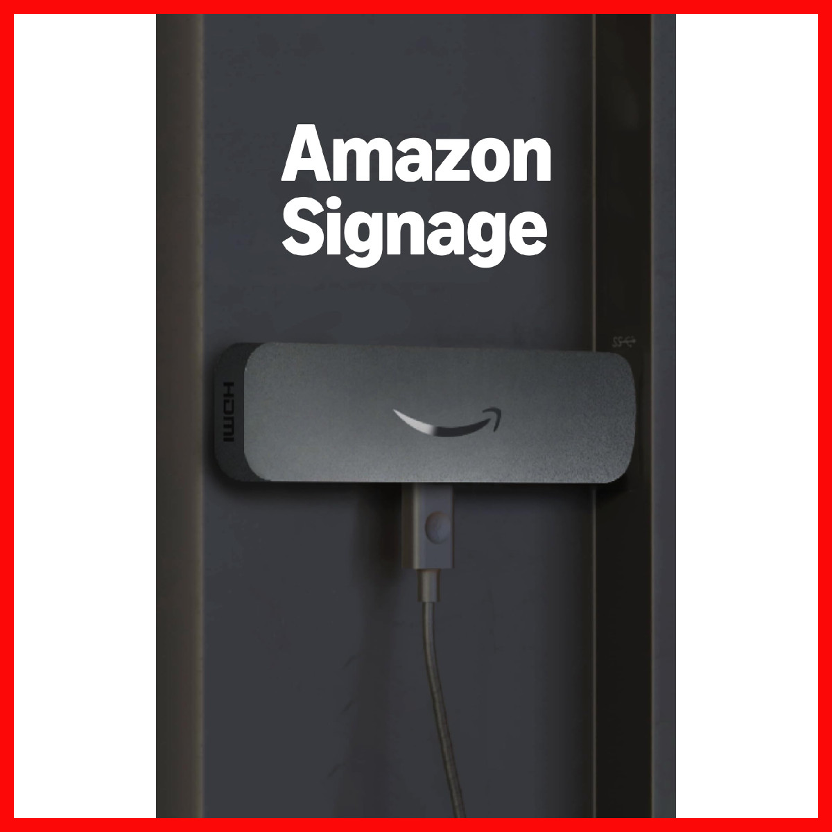 Retailer Signage Stick Professional Digital Signage 4K Media Player Designed For