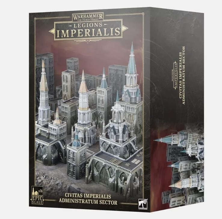 Legions Imperialis Civitas Imperialis Administratum Sector Warhammer New in Box