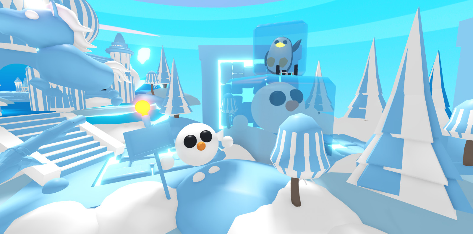 Glitch Build Home🏠 Shadow vs Frost 🐉adopt house from me