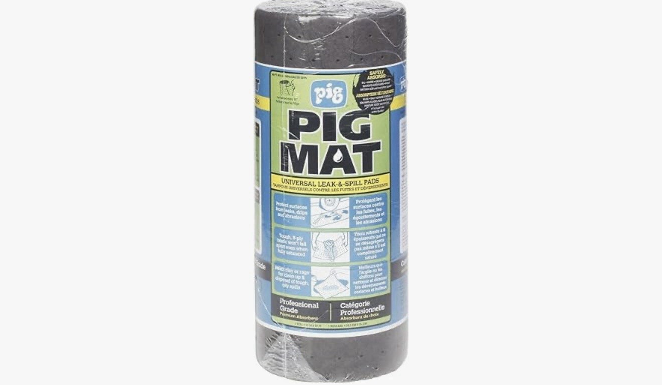 New Pig 25201 PIG LightWeight Absorbent Mat Roll - 15" x 50' (60 Pads per Roll)