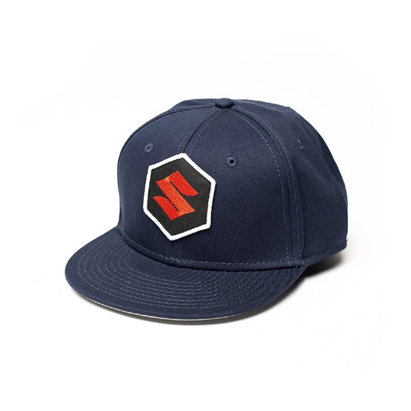 FX SUZUKI MARK YOUTH SNAPBACK HAT / NAVY (ONE SIZE)
