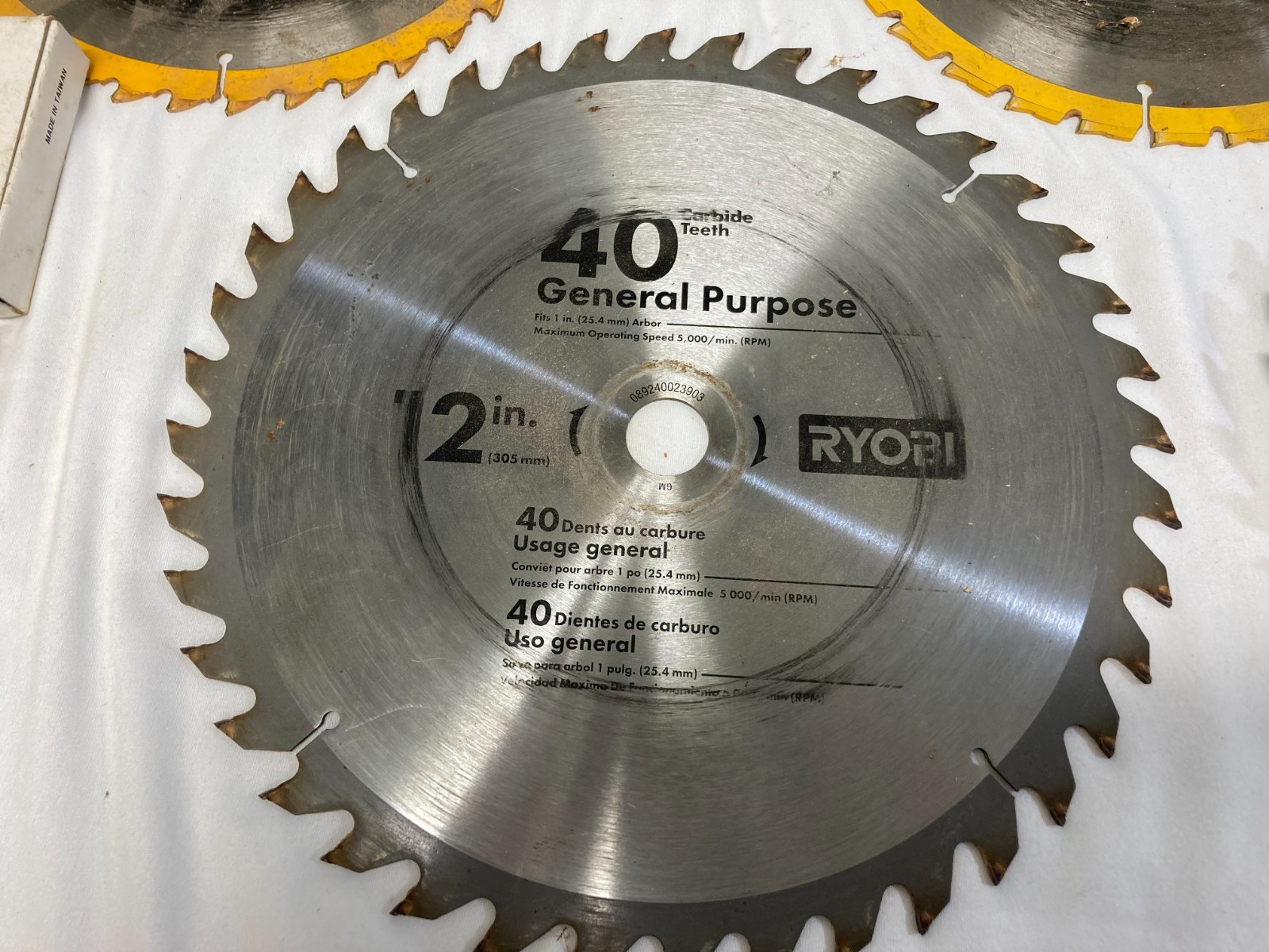 Saw Blade Package – Table & Miter Saw Blades – Nice! – SHIPS FREE!