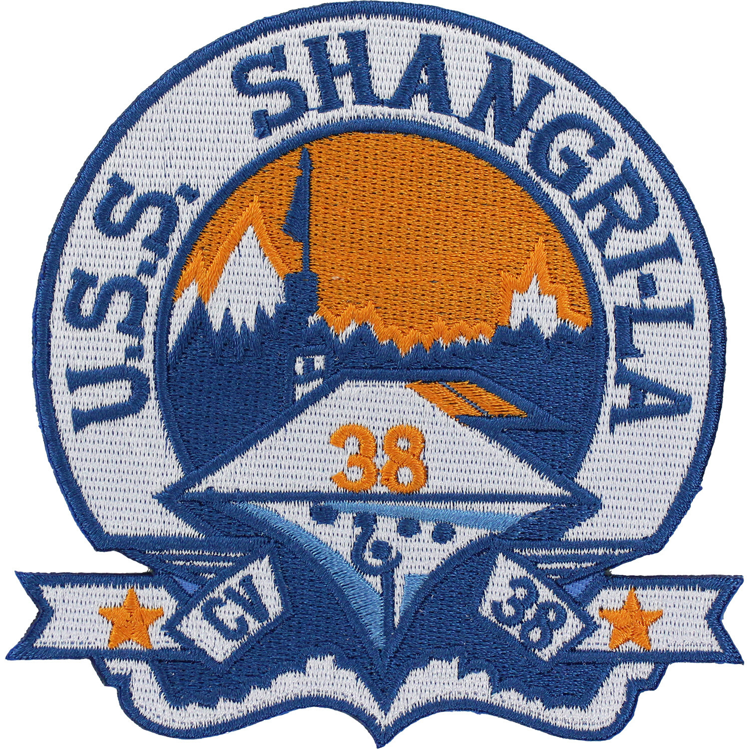 USS Shangri-La CV-38 Patch (4" ) P5205