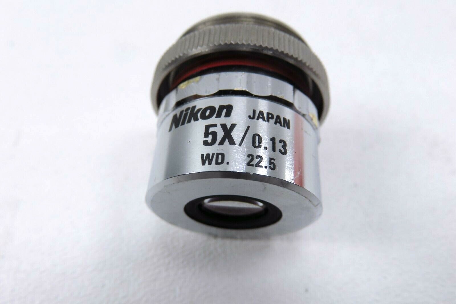 Nikon CF Plan 5X/0.13 ∞ / 0 EPI, 5X/0.13 WD 22.5 Microscope Objective