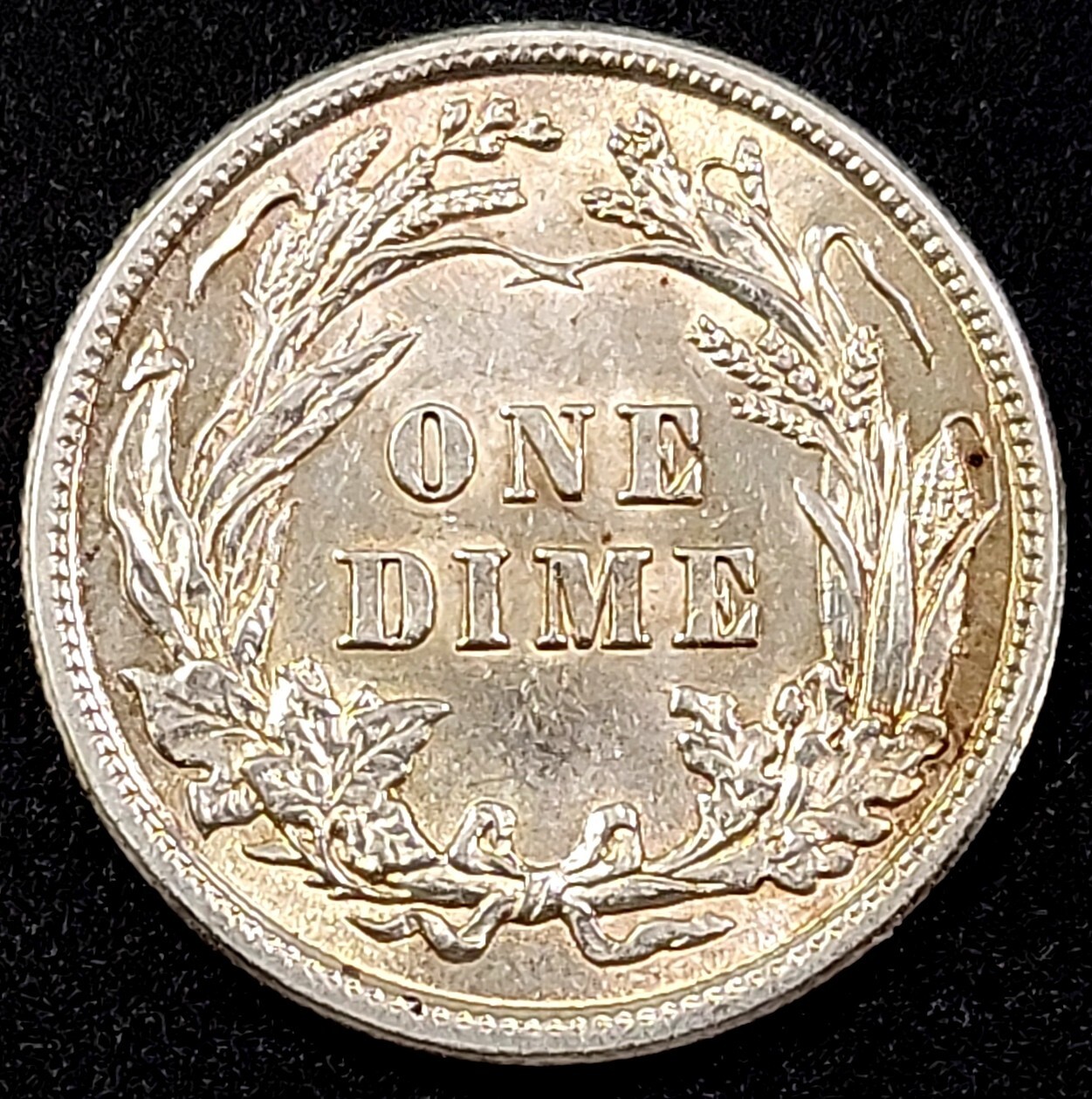 1916 Barber Dime! Sharp details!