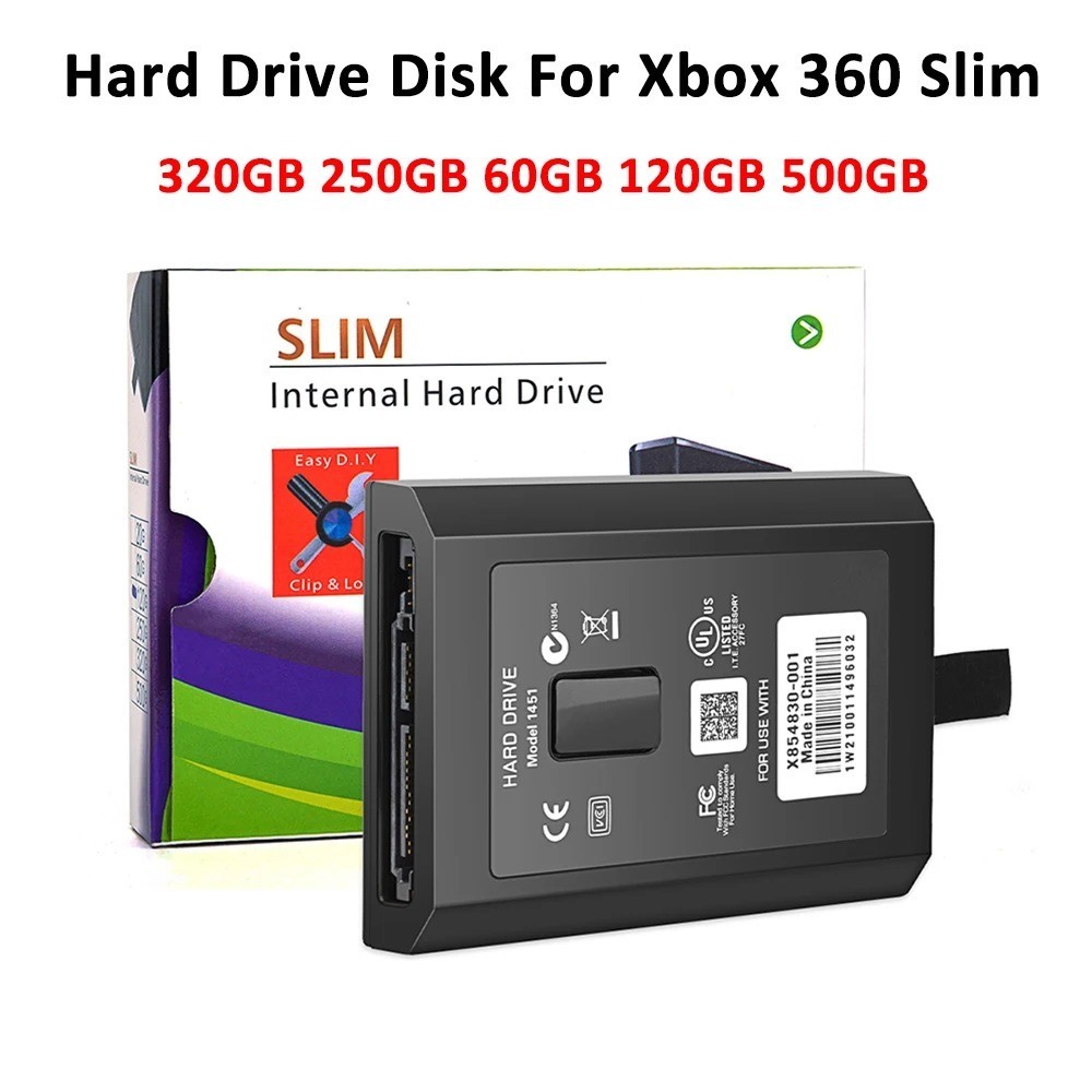Internal HDD Hard Drive for Xbox 360 Slim 60GB 120GB 250GB 500GB