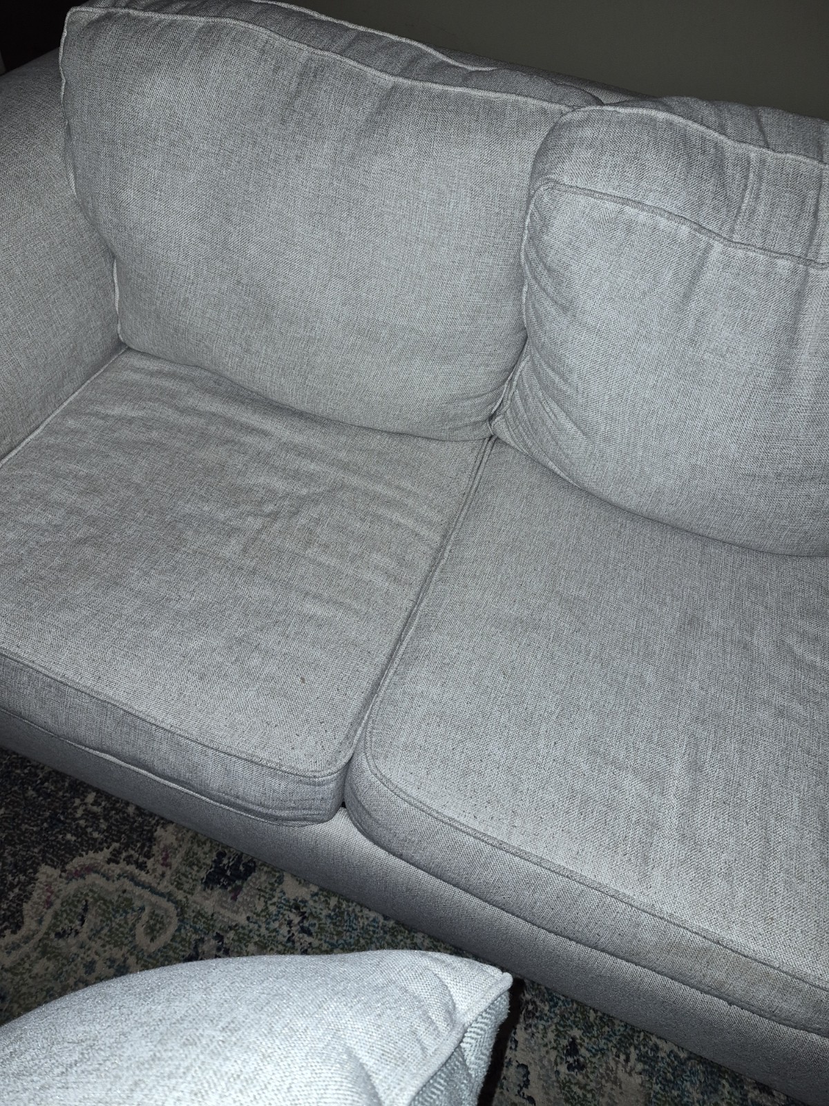 Pennington Sleeper Sofa Cream Upholstered 3-Seater Contemporary