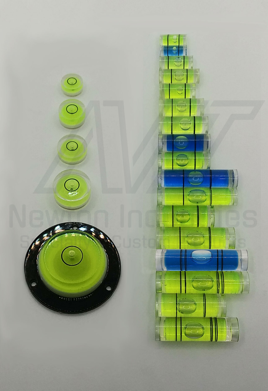 Bubble Level Assortments 5pc 13pc 22pc -  Spirit Cylindrical Vial & Bullseye NEW