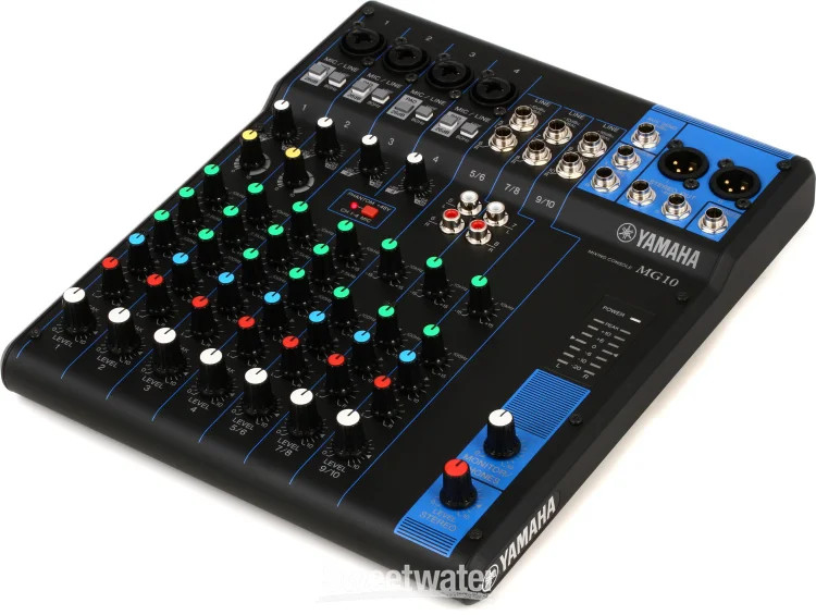 Yamaha MG10 10-channel Analog Mixer