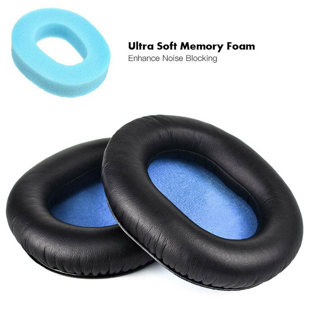 Leather Earpads Cushion Cover Headband For Sennheiser HD8 DJ HD6 MIX Headset