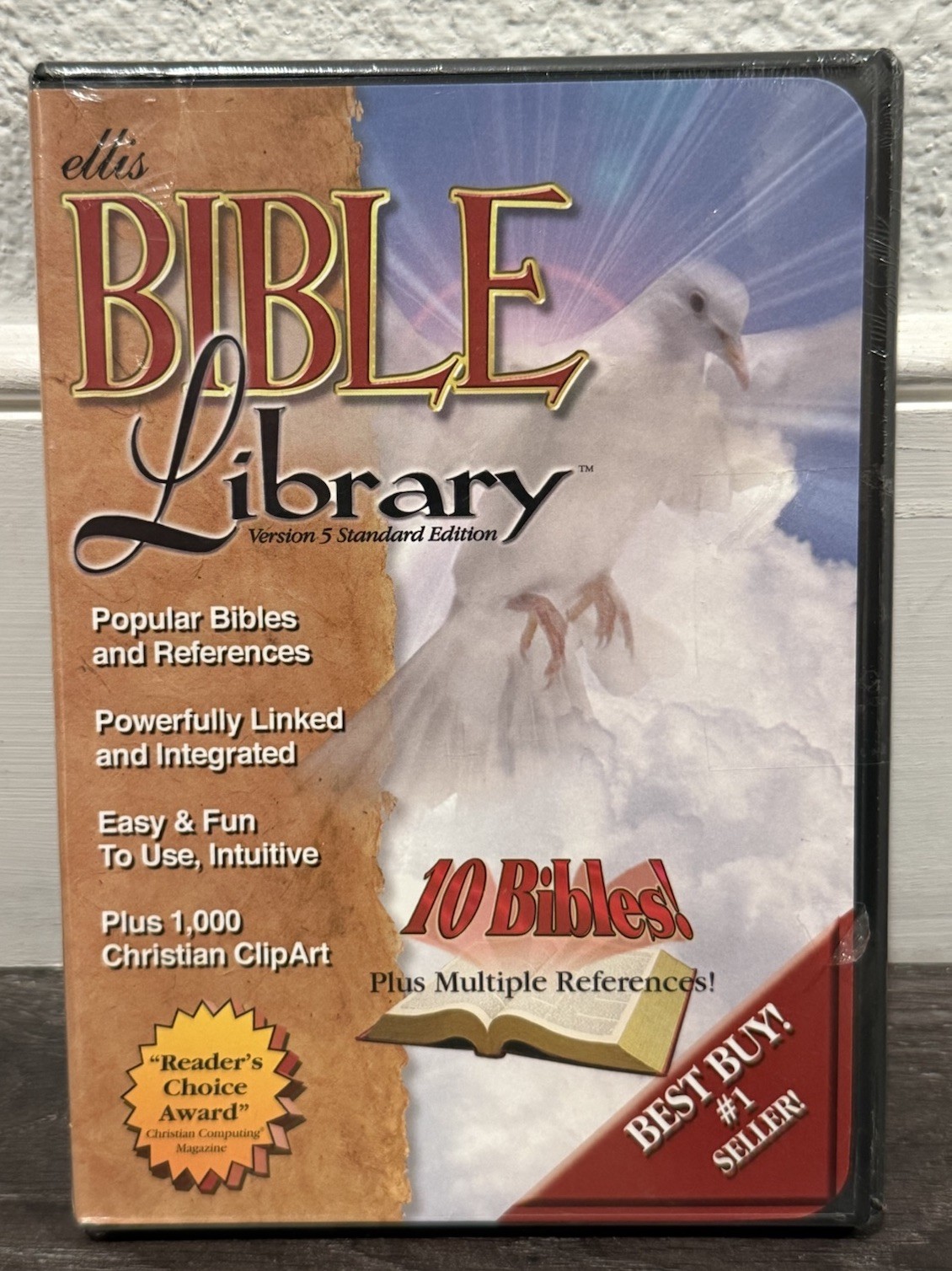 Bible Library Version 5 Standard Edition (Ellis Enterprises 2001) PC CD-ROM  New