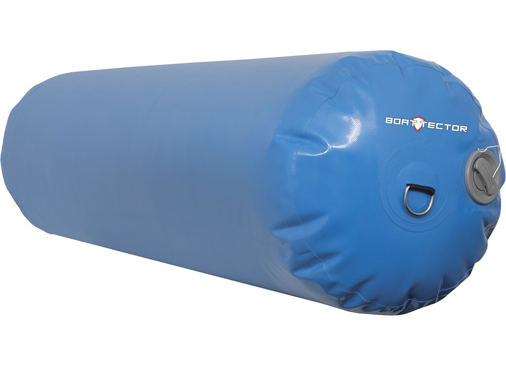 Extreme Max 3006.8592 HD Inflatable Rafting Fender with D-Rings - 48" x 12" Blue