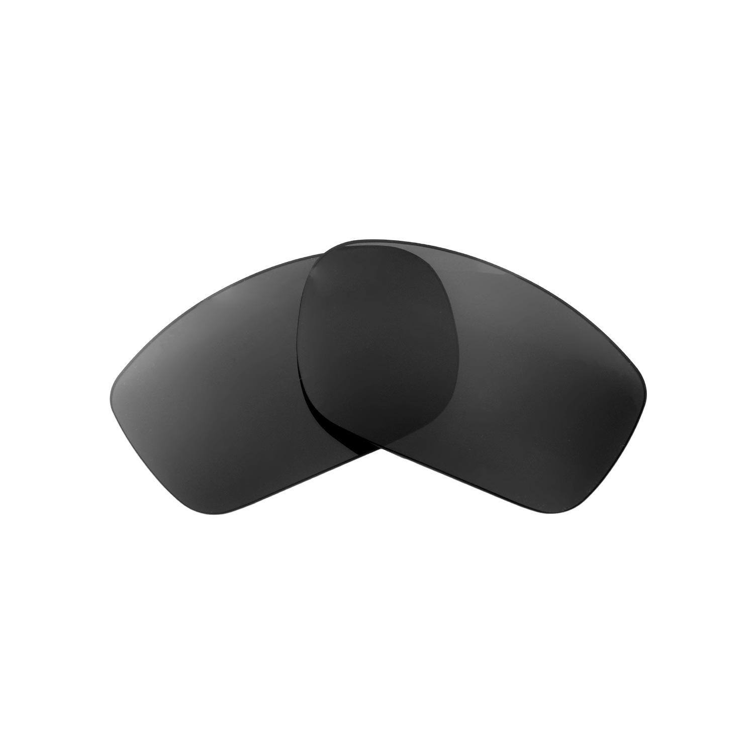 Walleva Black Polarized Replacement Lenses For Oakley Straightlink Sunglasses