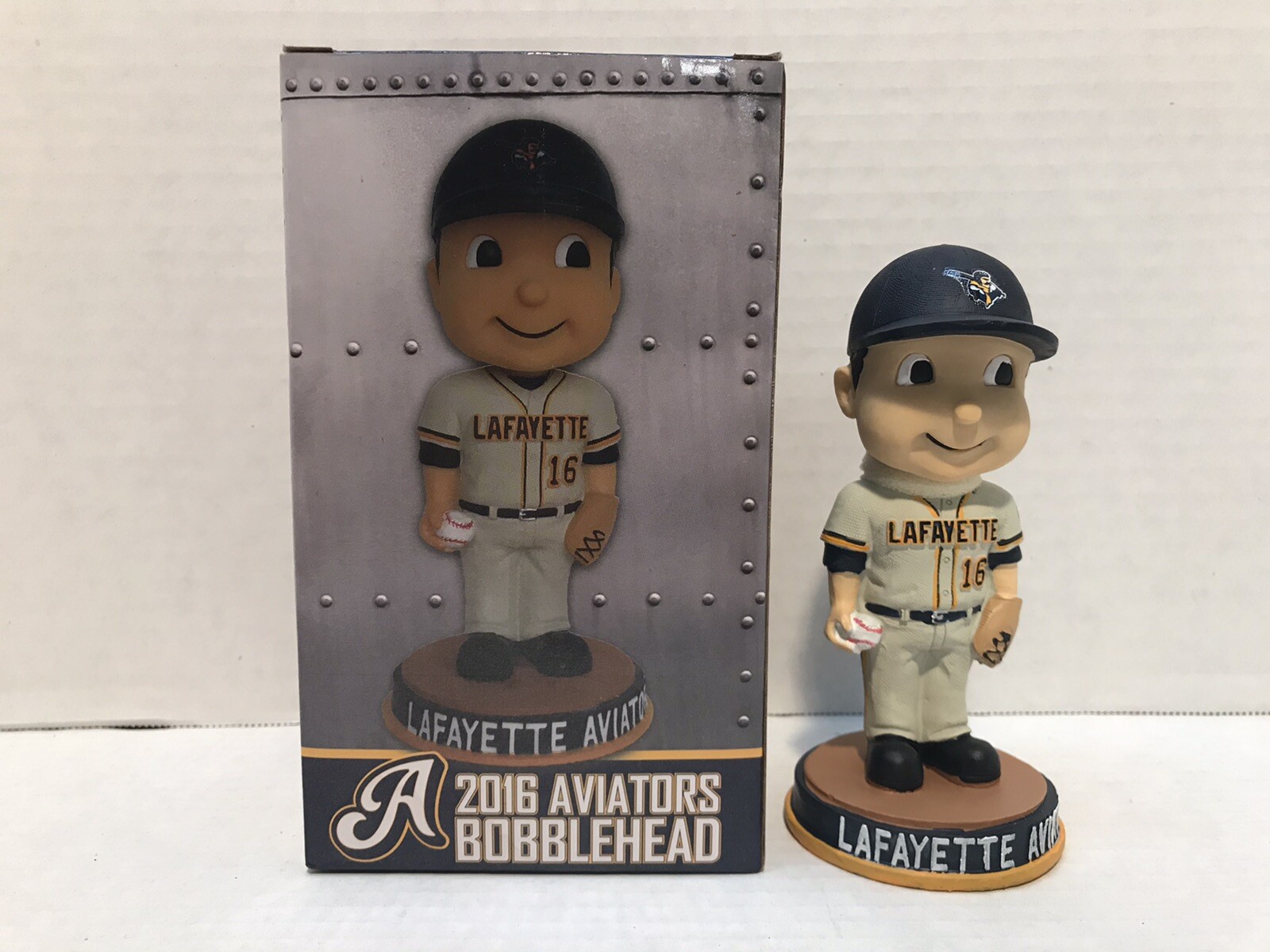 2016 Lafayette Aviators Bobble Head Prospect League Inaugural Season