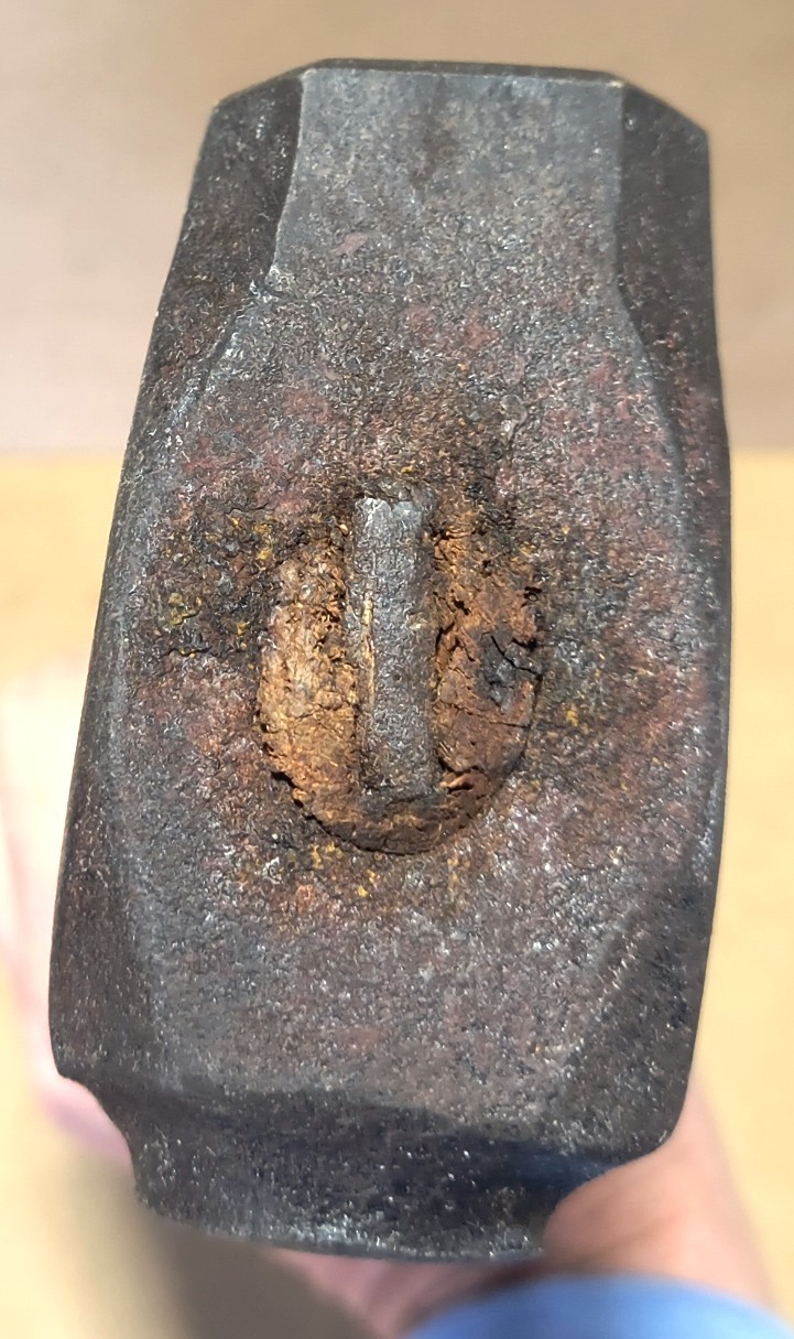 Antique blacksmith sledge hammer