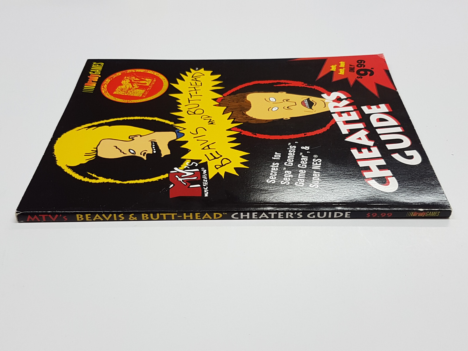 Beavis & Butt-Head MTV's Brady Games Strategy Guide Book