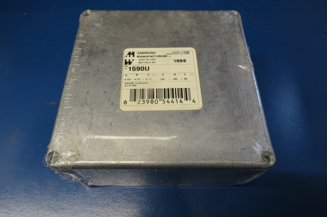 Hammond 1590U Natural Diecast Enclosure 119.5 x 59mm