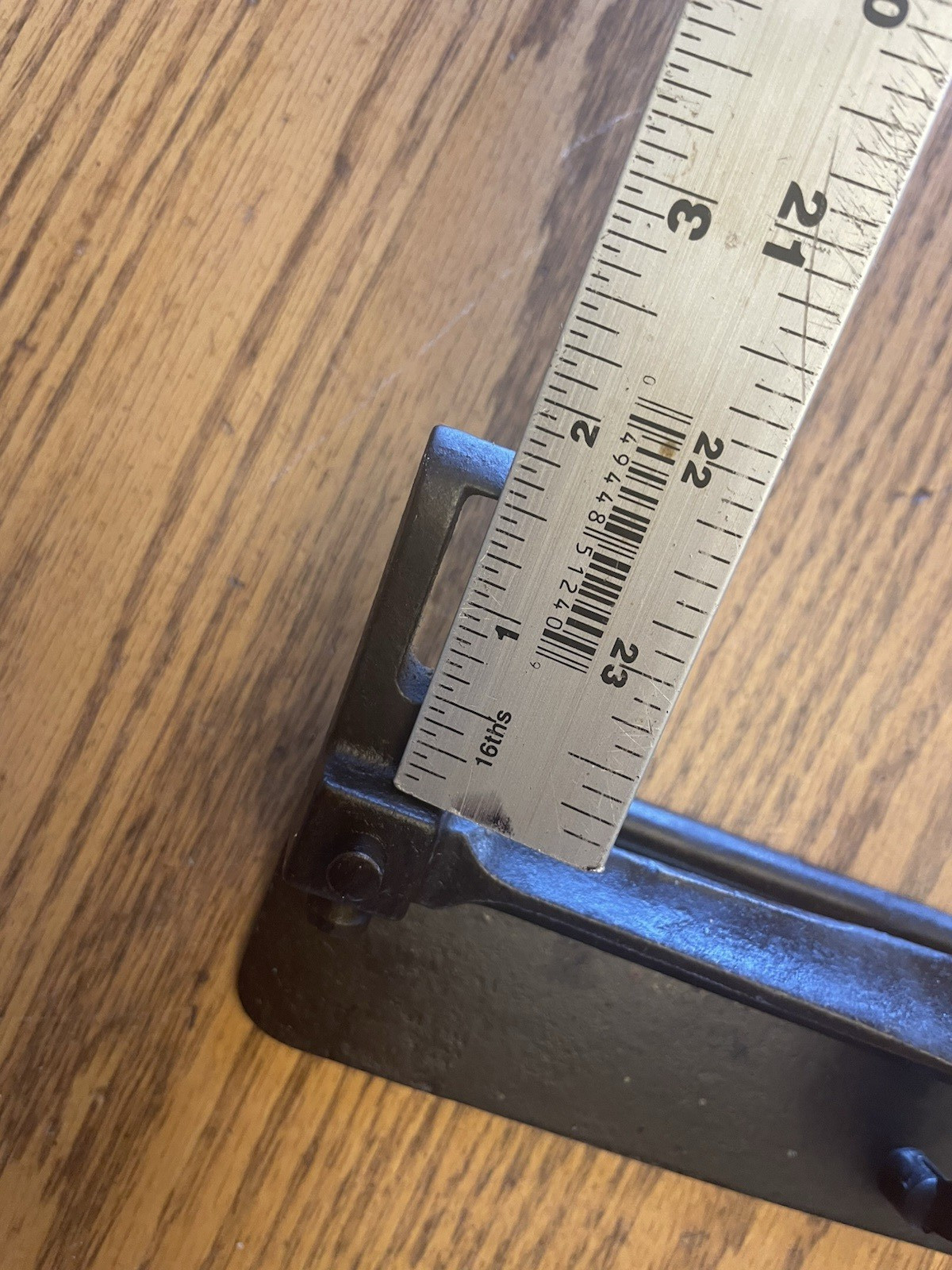 Vintage ADJUSTABLE FENCE ONLY for Transitional Jointer WW Planes Collectible